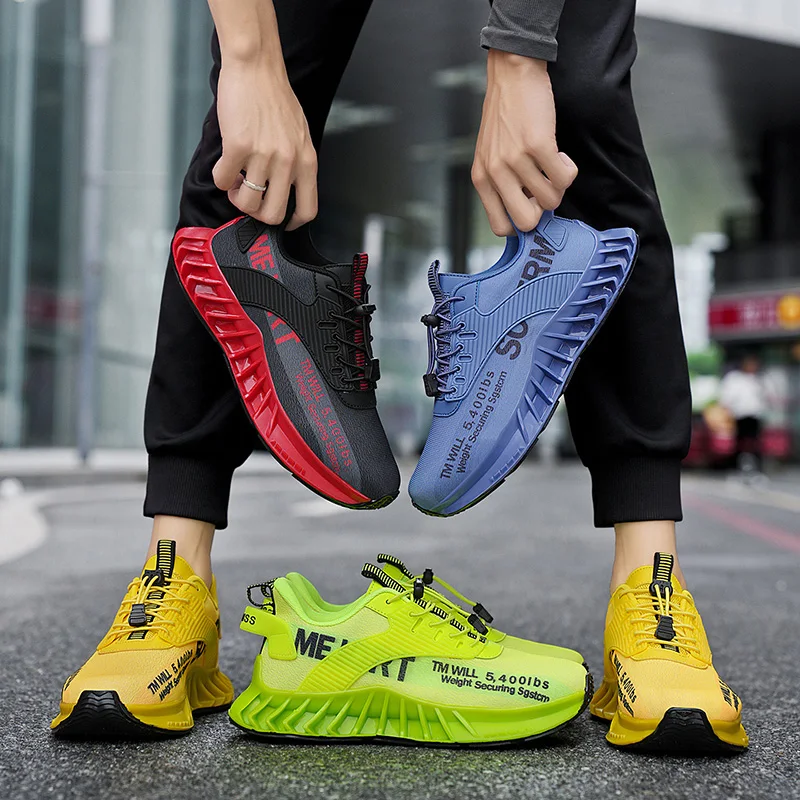 

Мужская повседневная спортивная обувь, новинка 2025 года, удобные и модные прогулочные кроссовки с индивидуальным дизайном 39-45