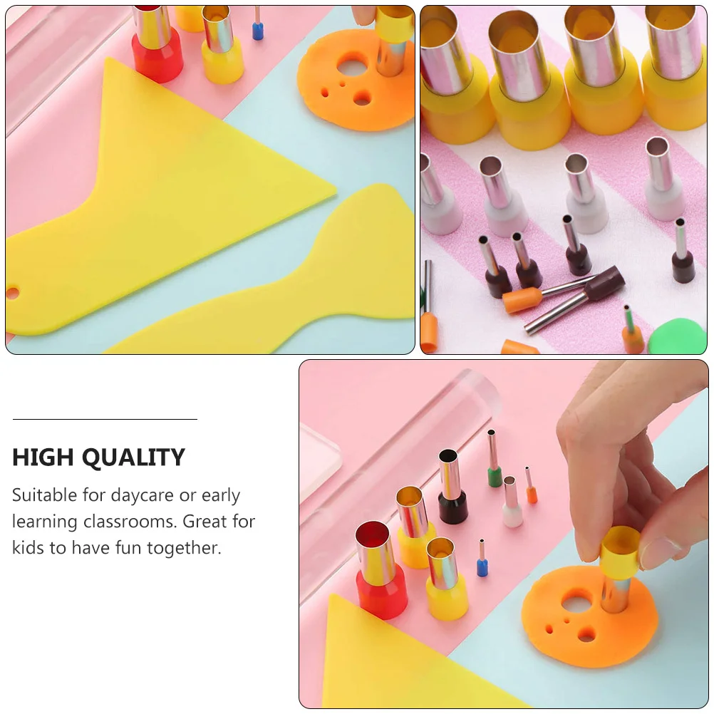 1Set Ton DIY Werkzeuge Kit Kinder Handgemachte Sichere Modellierung Werkzeuge Set Frühen Lernen Klassenzimmer Kindertagesstätte Kreative Handwerk Spielen