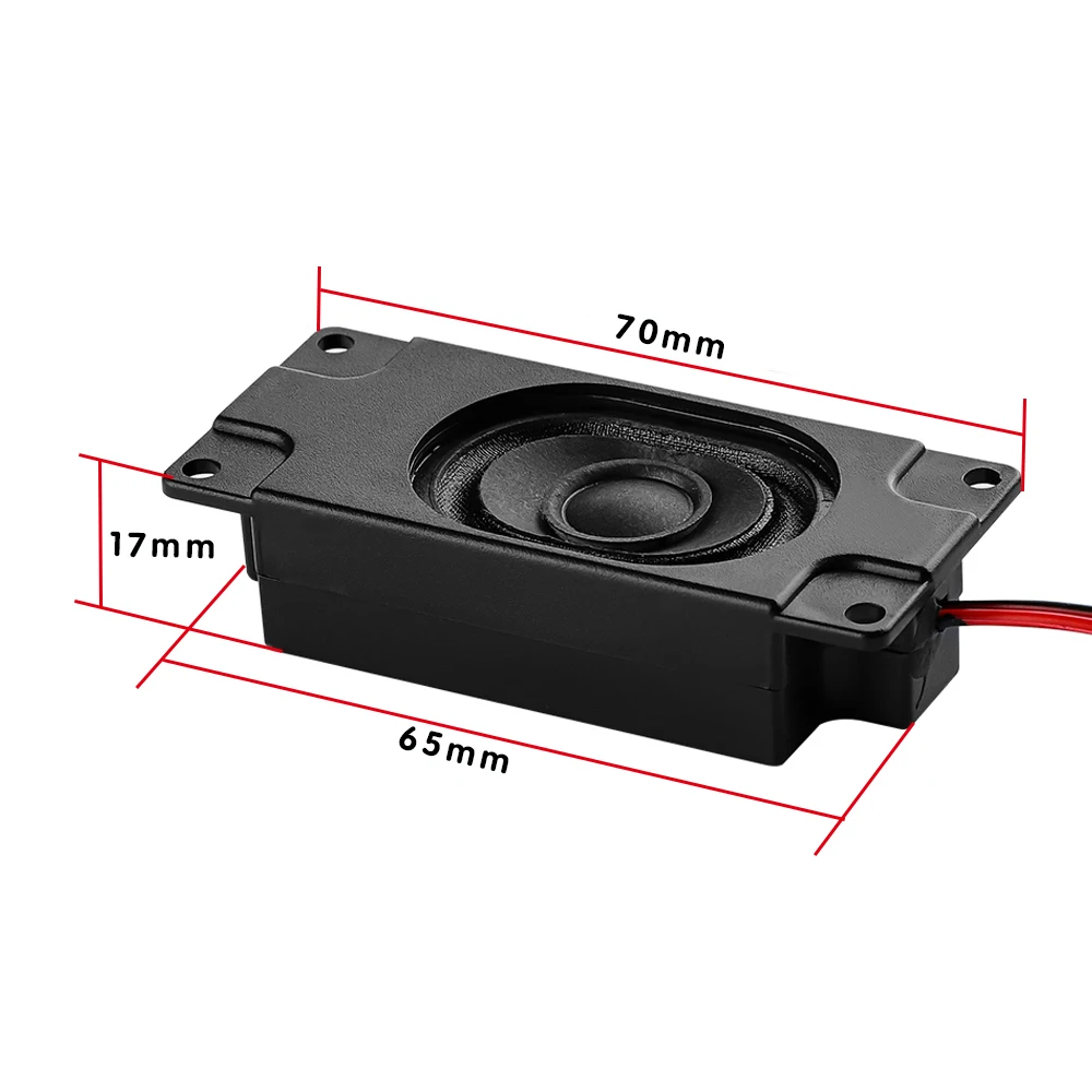 

2Pcs Audio Portable Speakers 3070 Box Speaker 8 Ohm 5W DIY Mini TV Computer Speakers