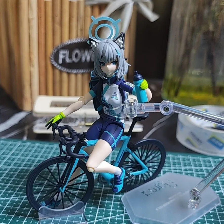 Blue Archive Sunaookami Shiroko Anime Action Figure Mf Figma #644-Dx Collectible Model Jointed for Action Christmas Gifts