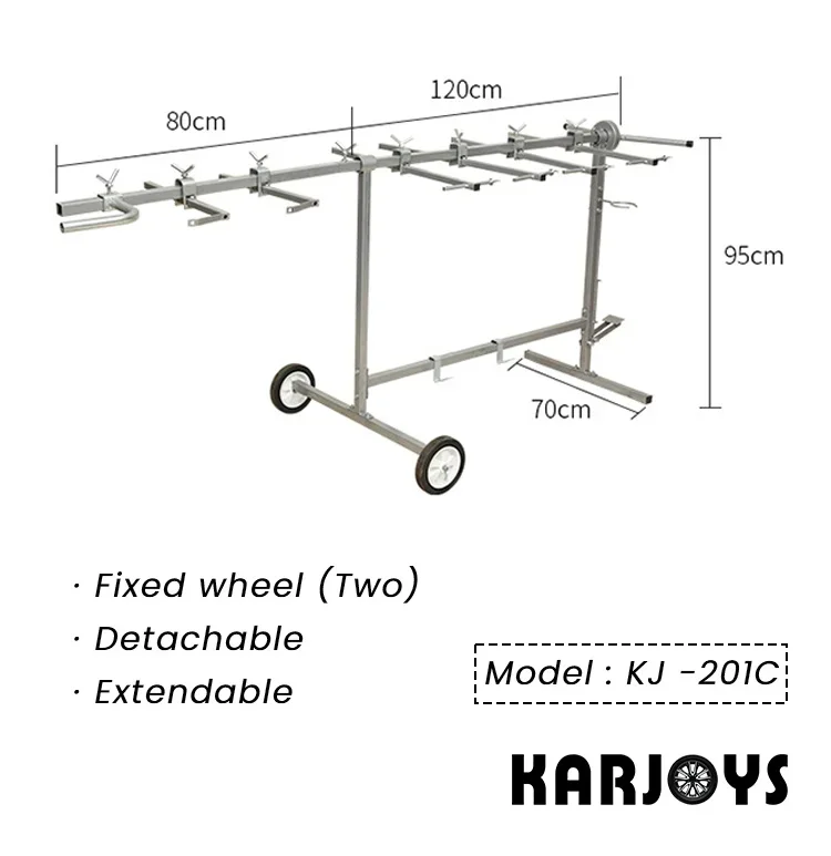 Spray Paint Bracket Frame Collision Repair Tools Flexible Polishing Shelf Display Rack Repair Stand