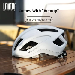 LAMEDA Bike Helmet Men Women EPS Integrated Molding Breathable Windproof Adjustable Cycling Helmet MTB Road Bicycle Safety Helme