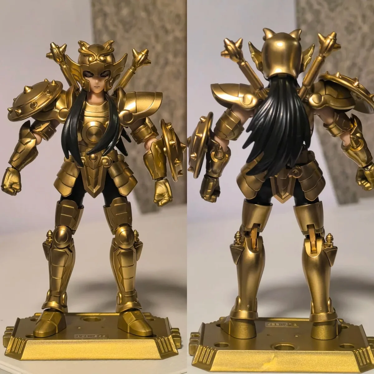 شخصية جديدة من Blokees Saint Seiya Shiryu Hyoga Ophiuchus Shaina Aquarius Camus Galaxy Ver Vol.2    لعبة هدية نموذجية #6