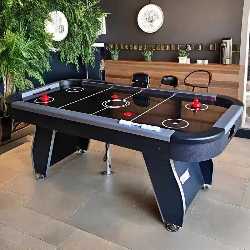 TAO Table Ice Hockey Table Household Floating  Double Interactive Air Hockey Luxury Electronic Scoring Double Ice Hockey Machine