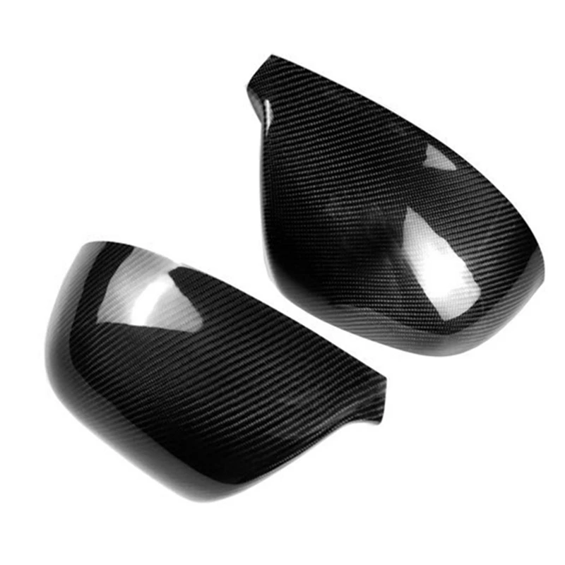 Car Carbon Fiber Rear View Mirror Cover For VW Caravelle T6 Multivan T5 2012-2019 Side Mirror Cap