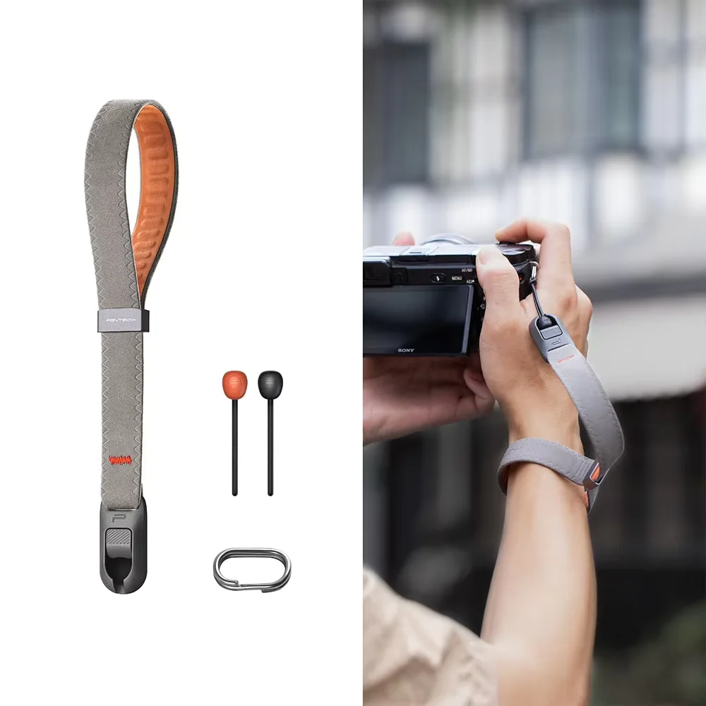 PGYTECH Camera Polsband Luchtupgrade voor fotografen Verstelbare Quick Release Camera Handriem voor Sony Nikon Canon Gopro