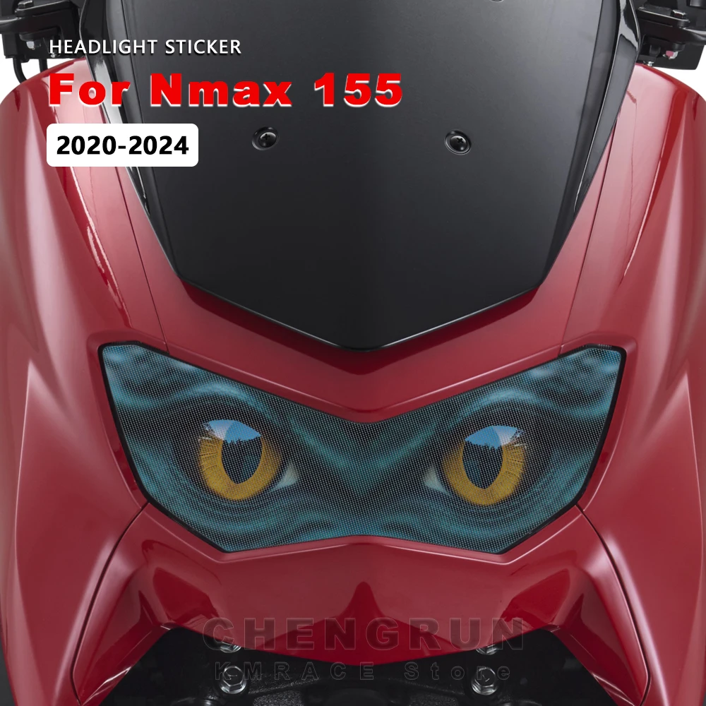 Headlight Sticker Waterproof Motorcycle Decals for Yamaha NMAX 155 Accessories NMAX155 N MAX 155 2020-2024 Motorbike Stickers