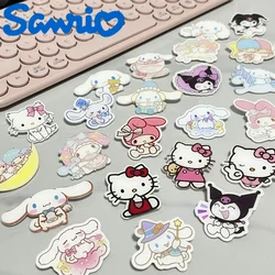 Sanrio Hello Kitty Brooch Action Anime Figures Cartoon Clothes Ornaments Cute Toys Children Gift Friends Pins for Backpacks