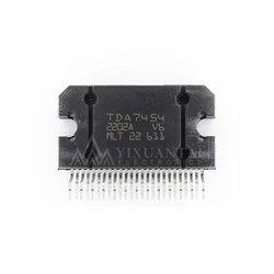 1PCS/LOT NEW Original TDA7454  TDA 7454  Audio Amp Speaker 4-CH Stereo 60W Class-AB Automotive 25-Pin(25+Tab) 25zip