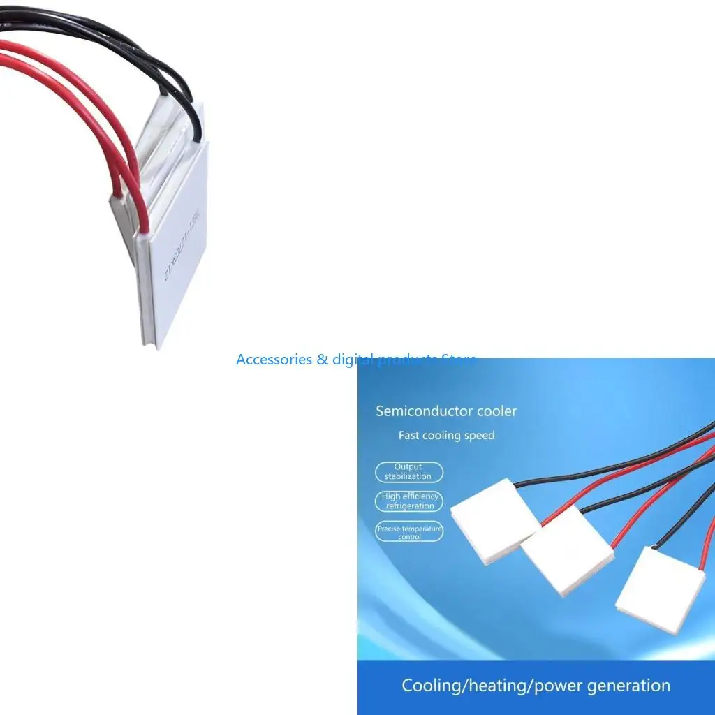 

77JD TEC1-12703 Thermoelectric Cooling Plate 12V 29.7w Cooling Peltier Plate Module Efficient for Temperature Control