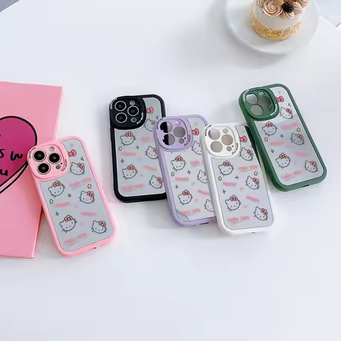 Hello Kitty Mirror Phone Case For Samsung A32 A33 A05 A05S A52 A12 A13 A20S A21S A22 A23 A30 A20 A31 A51 A71 A50 A70 A72 A73 M31