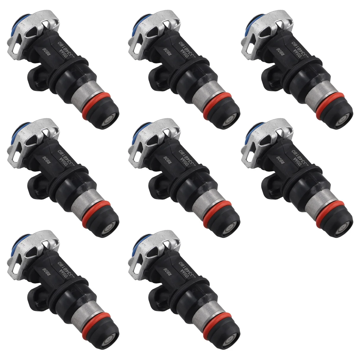 8X 42lb 440cc New Fuel Injector Nozzle 25348180 for CHEVROLET GMC MARINE 8.1L V8