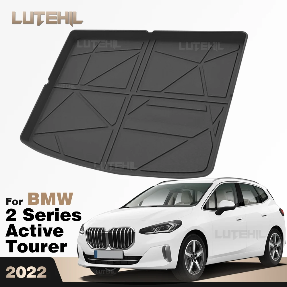 

Для BMW 2 серии Active Tourer 5-местный 2022 года: Коврик в багажник из TPE, защитный вкладыш, водонепроницаемые аксессуары