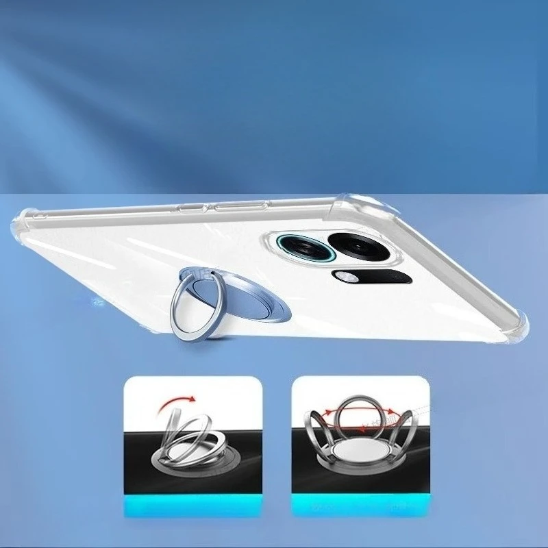 أربعة ركن شفافة الغطاء الخلفي ل ممن لهم K13 توربو برو حلقة حامل حامل للصدمات لينة واضحة الحال بالنسبة ممن لهم K13 توربو الوفير #5