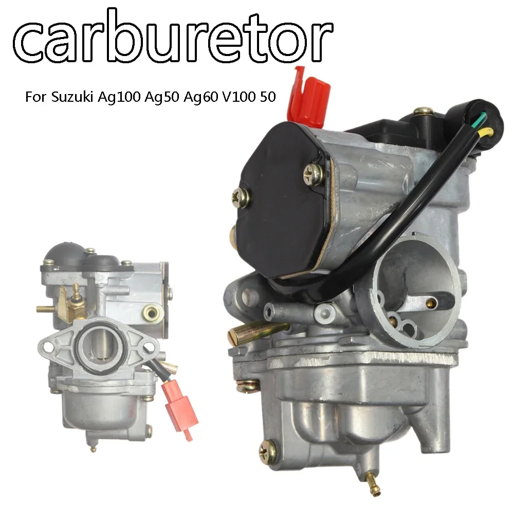 Carburetor 20mm Assembly For AG50 AG60 AG100 V50 V100 AD50 Address50 SJ50 ZZ50 50-100cc 2-Stroke Scooter Moped