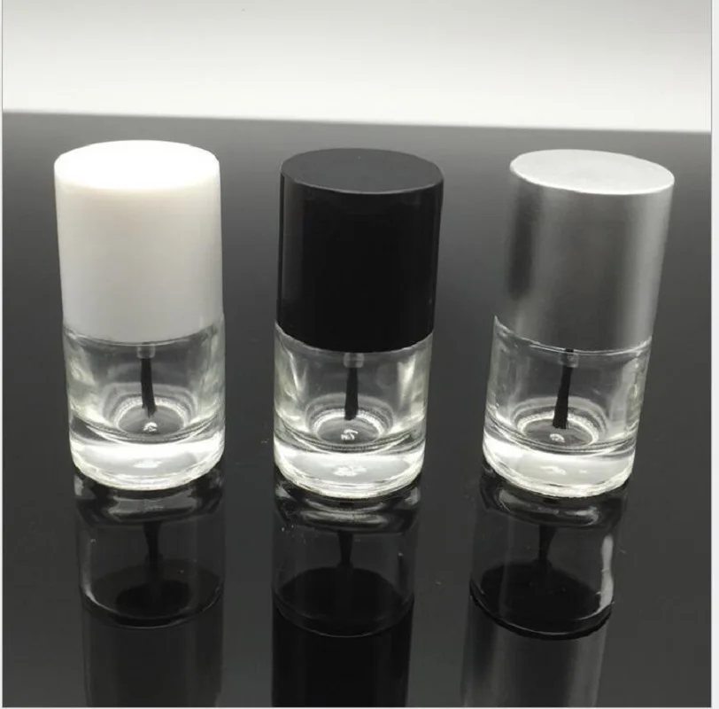 

10ML empty glass bottle for nail polish / enamel /art nail oil/art nail container cosmetic packing brush bottle