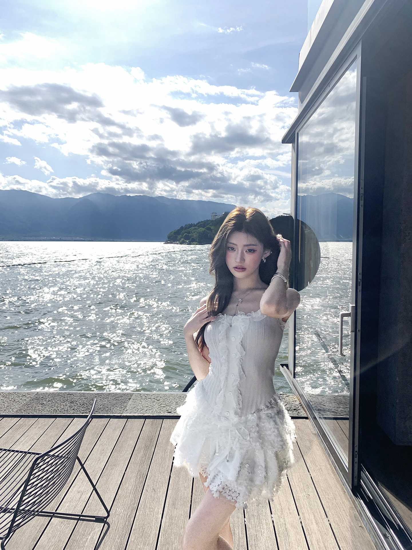 

Earth Store Pure Desire сексуальный жилет с кружевными ремешками, женский летний белый топ для похудения с застежкой талии, верхняя одежда, повседневная повседневная одежда