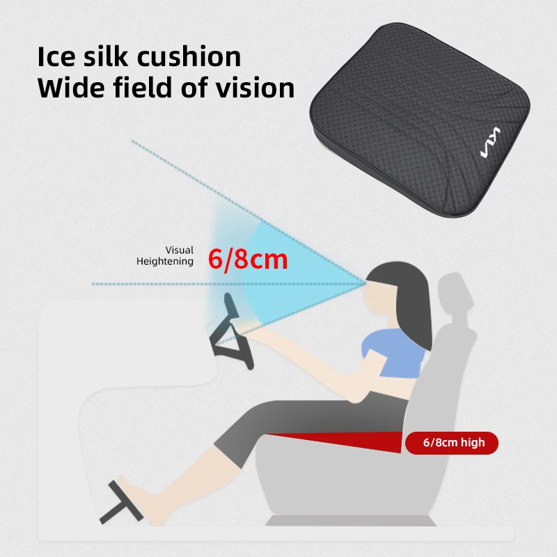 وسادة السيارة الذاكرة القطن الداعم مقعد وسادة تنفس لكيا سبورتاج Seltos سورينتو كرنفال Ceed Borrego ريو K3 K4 K5 K7 K9