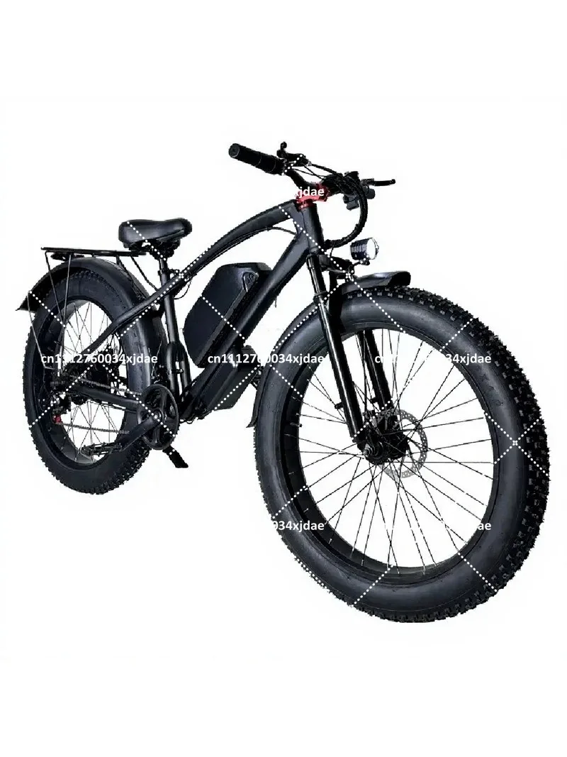26 Inch Electric Mountain Bike 48V Lithium  25km/h Two-Wheeled Adult Bicycle