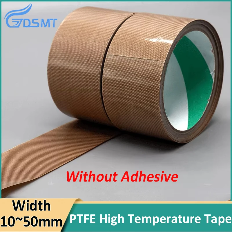 شريط PTFE عالي الحرارة بدون لاصق معزول مقاوم لدرجات الحرارة العالية أشرطة PTFE سمك 0.13 مللي متر/0.18 مللي متر