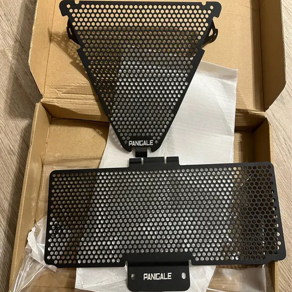 

Motorcycle Accessories For DUCATI Panigale V2 899 959 1199 1199S 1299 R/S Radiator Grille Guard Cover Oil Cooler Guard Protector