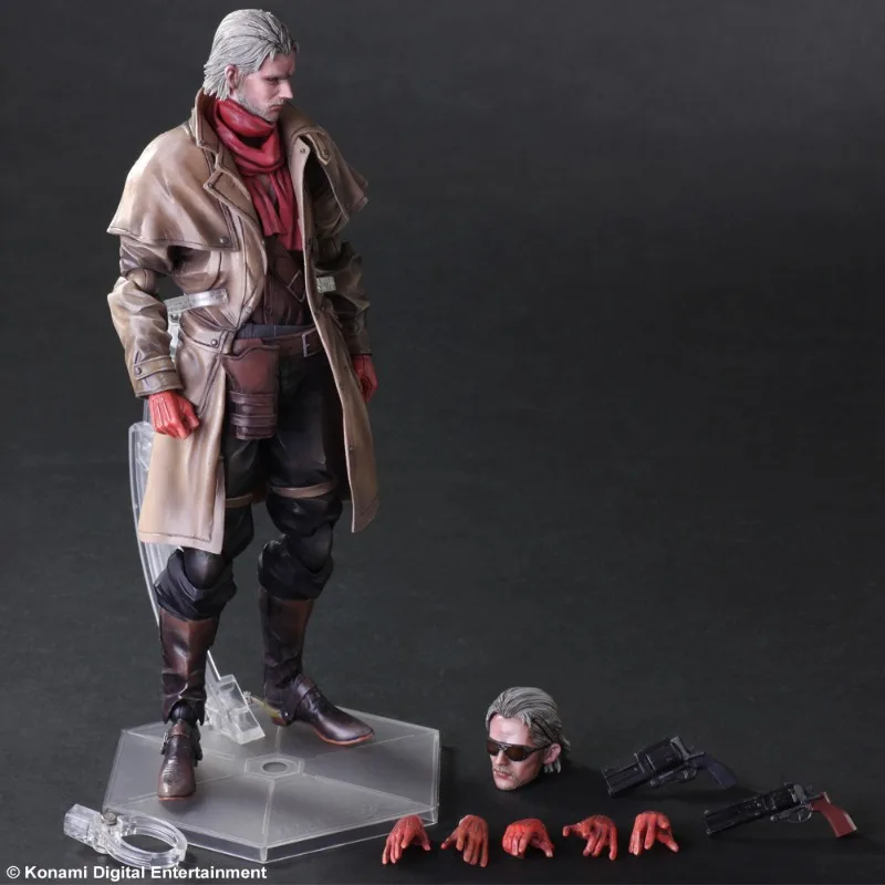 Play Arts Metal Gear Solid 5 The Phantom Pain Revolver Lynx Movable Figure Model Movable PVC Doll Model Toy Birthday Gift