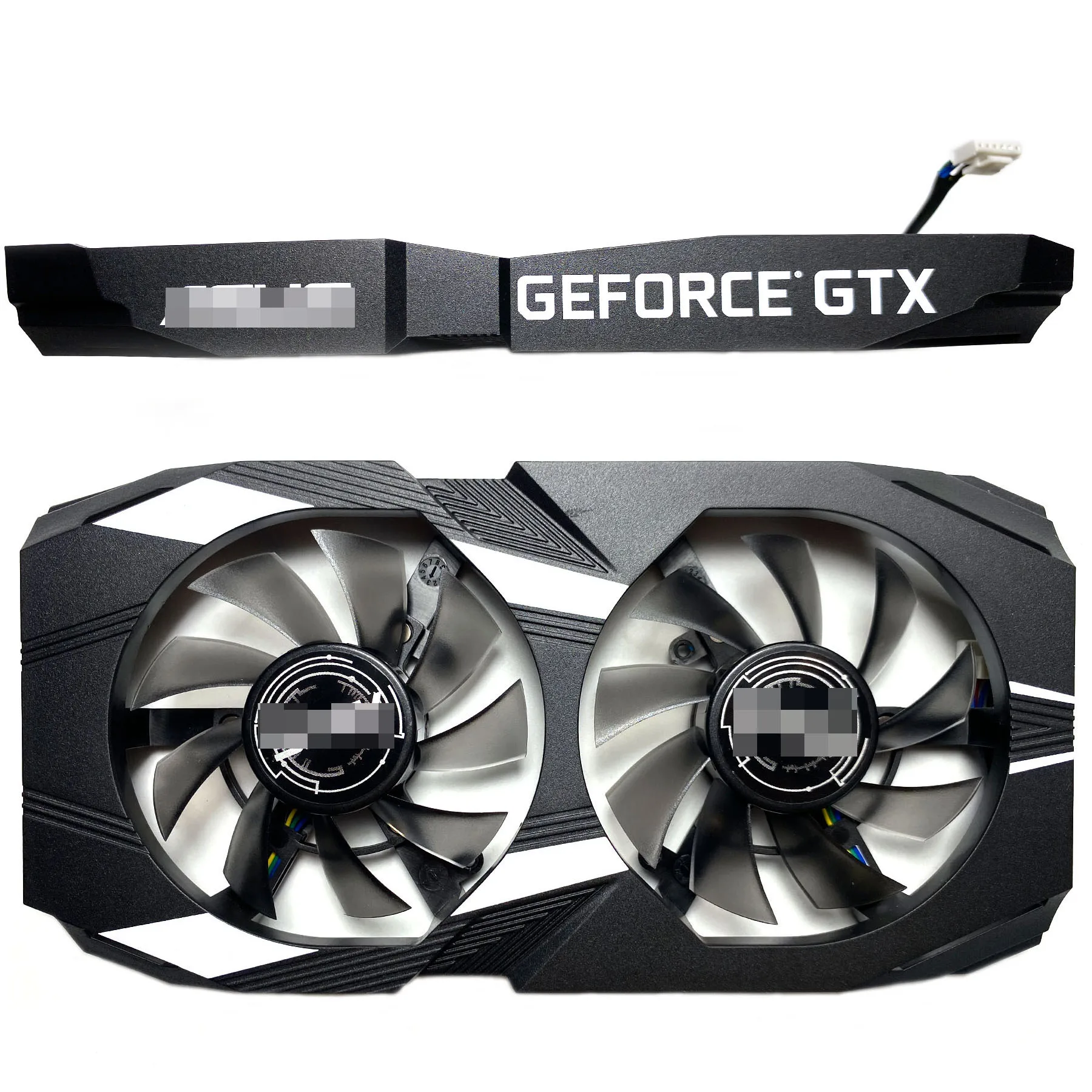 New For ASUS GeForce GTX1650 1660ti DUAL OC Graphics Card Replacement Fan panel with fan