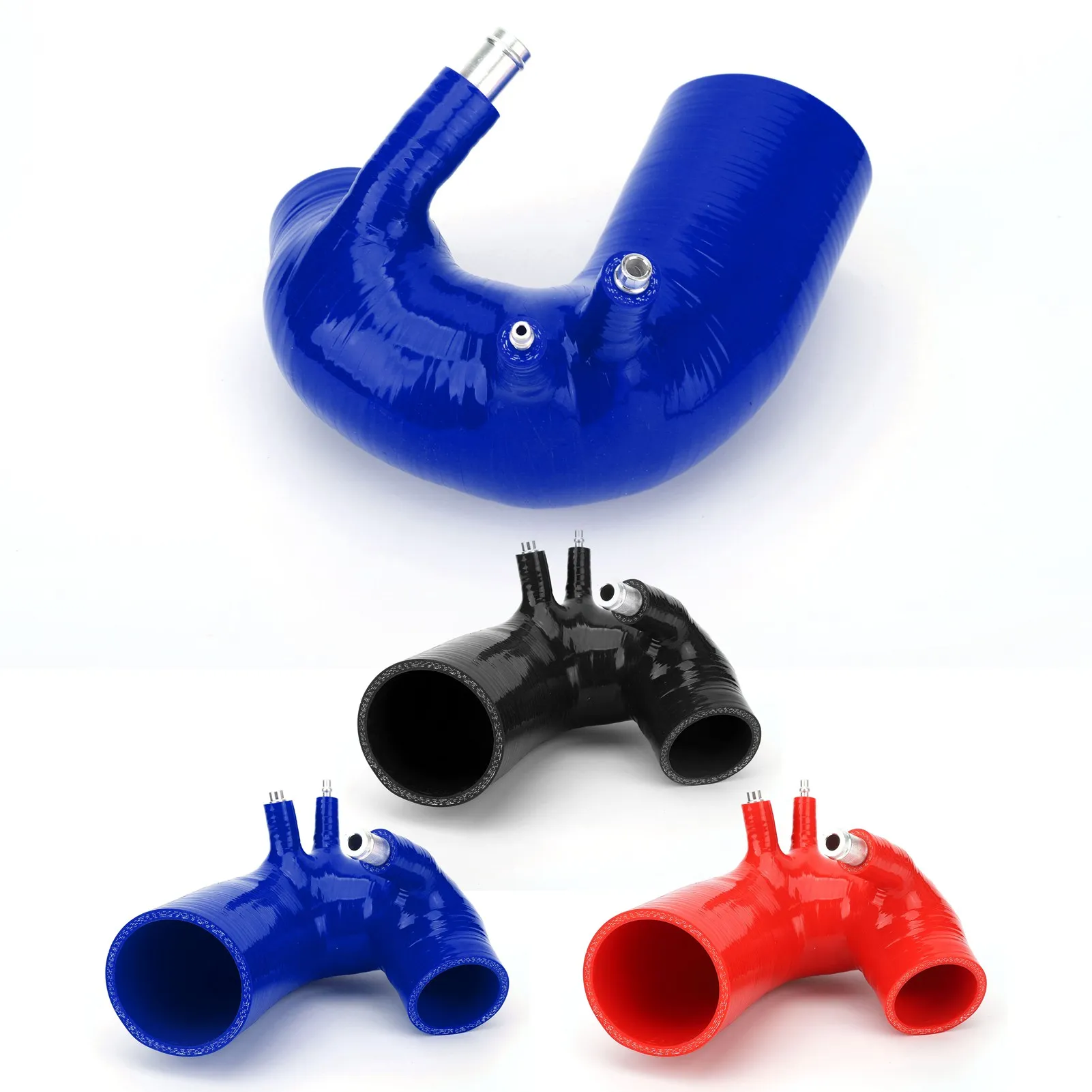 Silicone Intake Hose Pipe Kit Replacement For Fiat Abarth 500 595 695 1.4L TurboJet 2008 to 2023