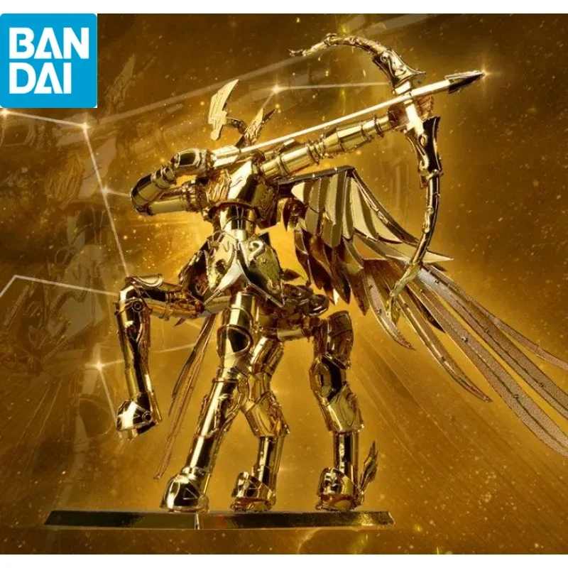 

In Stock Bandai Original Sagittarius Aiolos Cloth Assembly Metal Model Action Figures Toy Collection Gifts