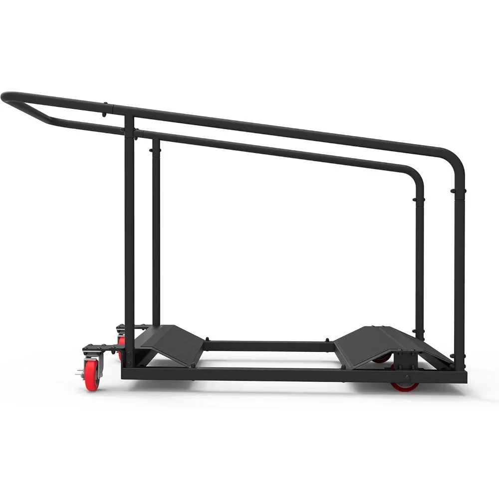 عربة طاولة قابلة للطي 80339 باللون الأسود للاستخدام مدى الحياة