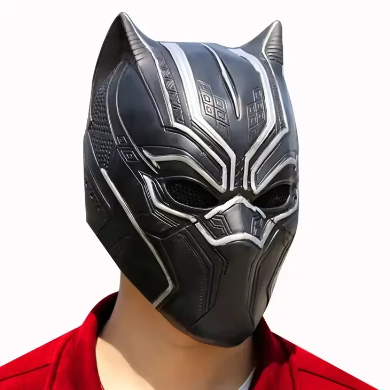 

Halloween Role-playing Mask Silicone Realistic Mask Cosplay Panther Mask Cosplay Movie Helmet Movie Props Live Panther Hood