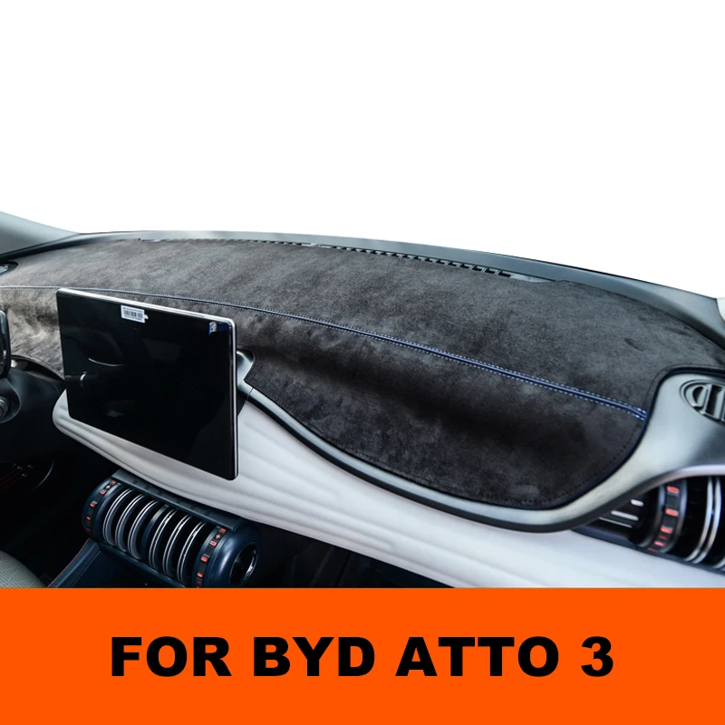 For Byd Atto 3 2022 2023 Carpet Cover Sunscreen Insulation Instrument Panel Protection Dashboard Proof Mat