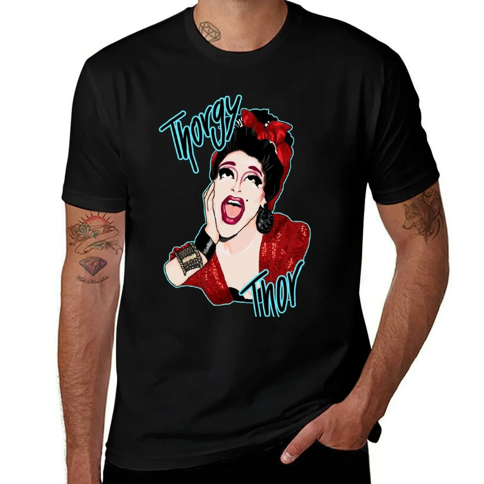 Thorgy Thor T-Shirt Casual Minimalist Short Sleeve Top