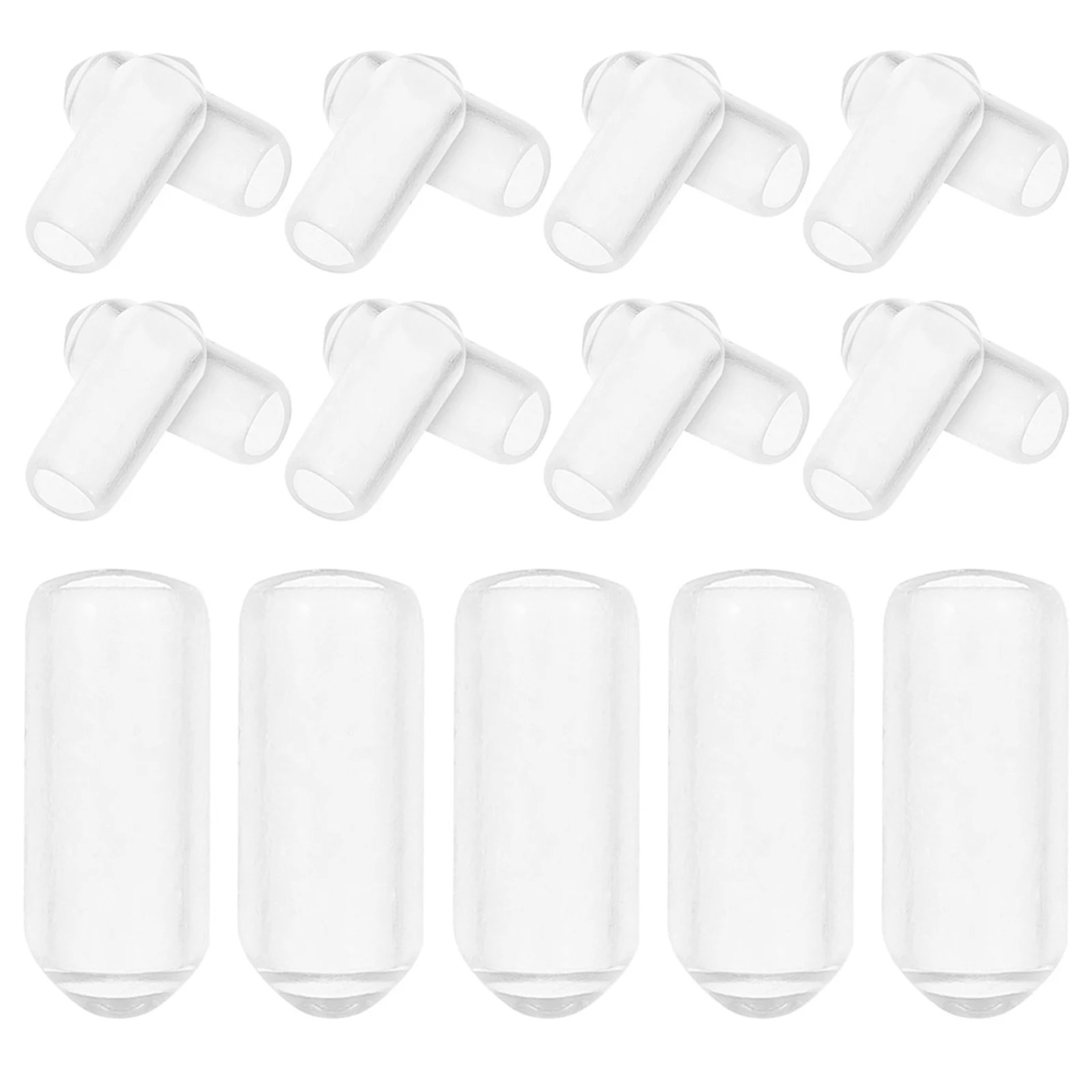 

200Pcs Headband End Caps Rubber Hair Band Tips Replacement Covers for Headband Ends Protector Accessories Comfortable Secure Fit