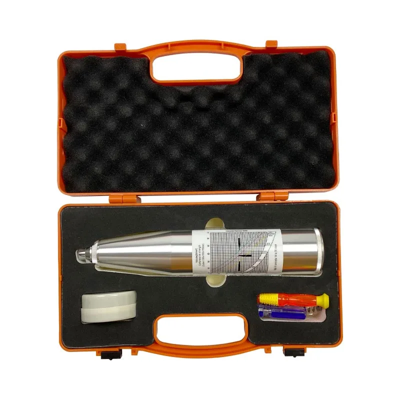 เครื่องทดสอบความแข็งคอนกรีตแบบพกพา ZC3-APortable Concrete Rebound Hammer Tester NDT Resiliometer Schmidt Hammer พร้อมคู่มือภาษาอังกฤษ