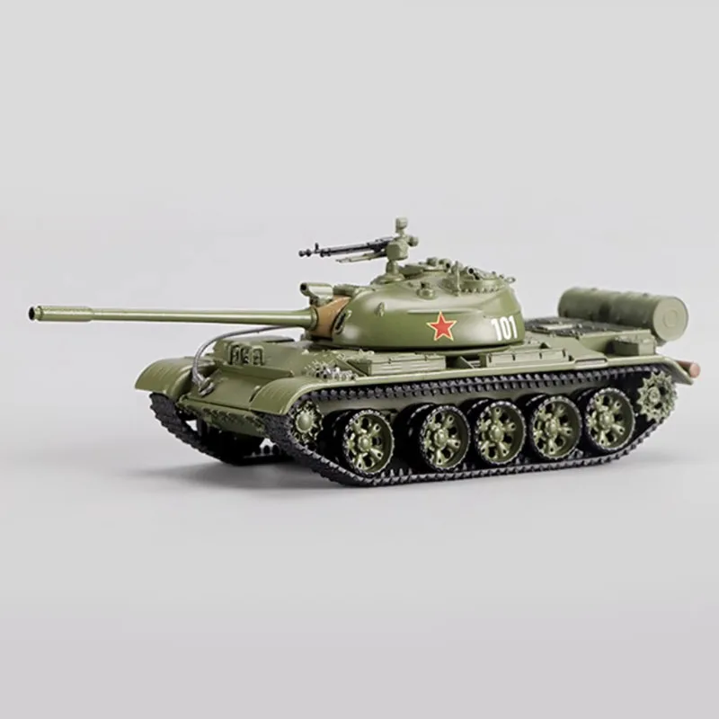 

Perka 1:64 Scale T-54A China Version Type 59 Main Battle Tank Replica Alloy Toys & Cars Classic Collection Static Decoration