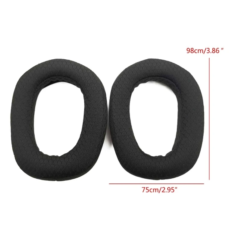 แผ่นรองหูฟังที่ผ่านการรับรองสำหรับชุดหูฟัง G435 Earpads Earcups Replacement D0UA