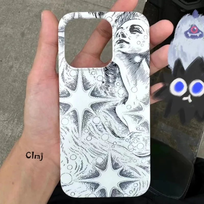 Clmj-funda de silicona para iPhone, carcasa con diseño de estrella Guay, estilo Punk Y2K, para modelos 13, 11, 14 Pro, 12 Mini, X, XR, 7, 8 Plus, XS