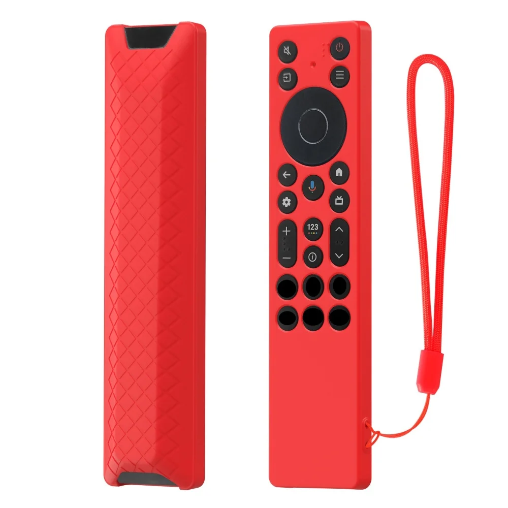 

For TCL RC923A/RC813A Silicone Remote Control Case Anti-Scratch Protective Cover Waterproof Drop-Proof Remote Case