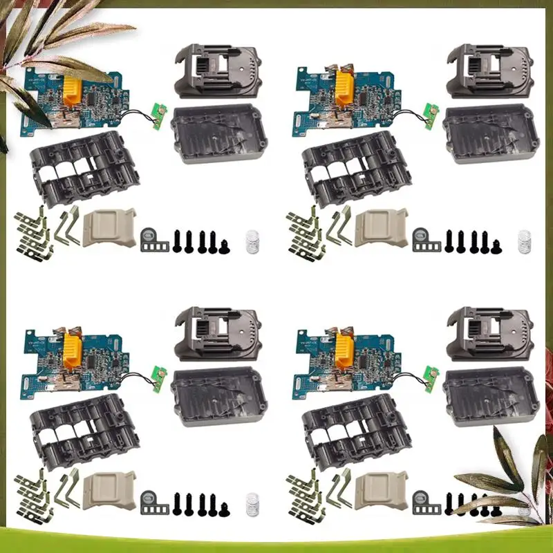 ABDW-4X DIY Battery Case Single Cell Protection Detection BMS For 18V Battery BL1830 BL1820 BL1815 BL1860B LXT 400