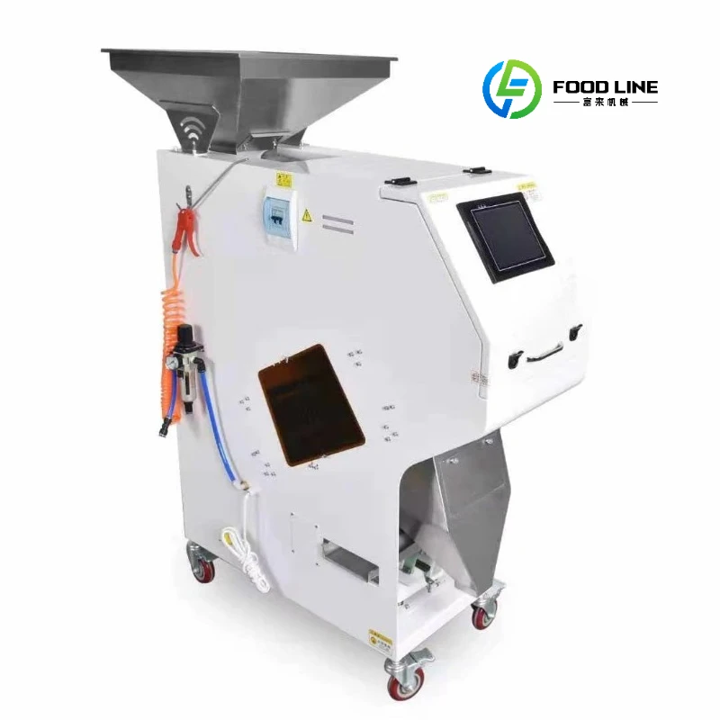 High Performance Mini Seed Color Sorter Machine for Coffee Beans Soybeans Rice Grain Optimal Color Sorting Technology Customized