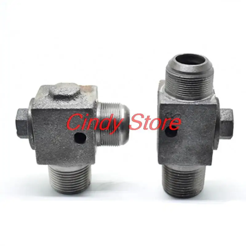 1PCS Air compressor accessories cast iron check valve square right angle check valve check valve with high quality spool