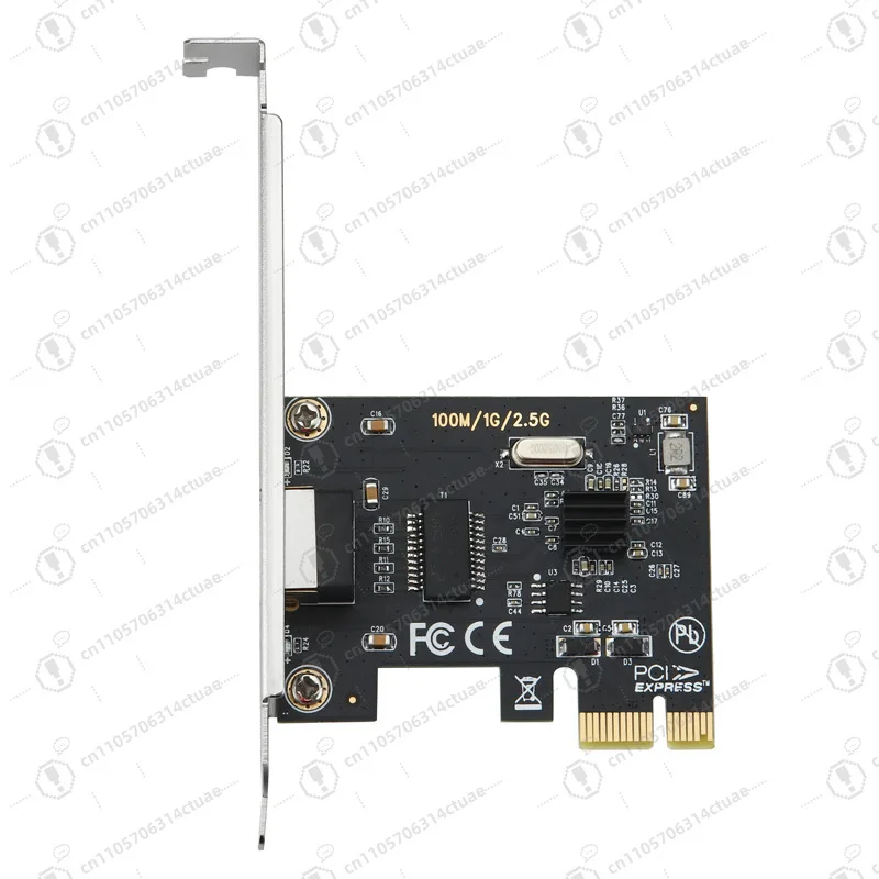 

Игровая сетевая карта PCIE 2.5G с интерфейсом RTL8125B для настольных ПК, проводная, 2500M/1000M, адаптивная, с функцией агрегации ROS