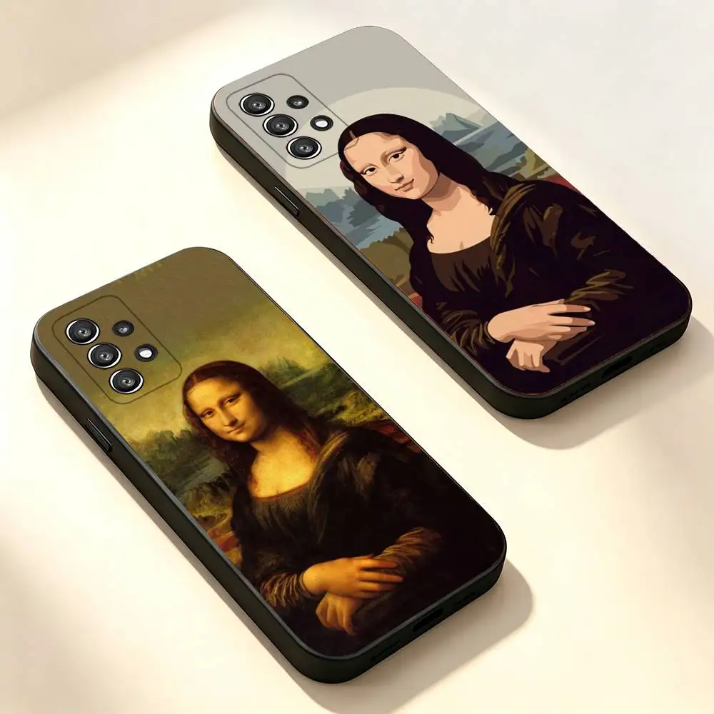 Leonardo da Vinci A-Art Black Soft Protective Case For Samsung Galaxy S30, 25,24,23,22,21,20,10 Ultra Plus Lite FE
