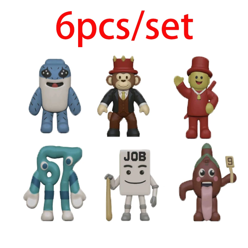 ฟิกเกอร์เกมสุดฮิต 6 ชิ้น ชุดใหม่ ลายการ์ตูนน่ารัก สไตล์ Esok Sekolah ของสะสมจากเกมยอดนิยม 9 ชิ้น ของตกแต่งบ้าน ของขวัญ โมเดล ของประดับตกแต่ง ของเล่น