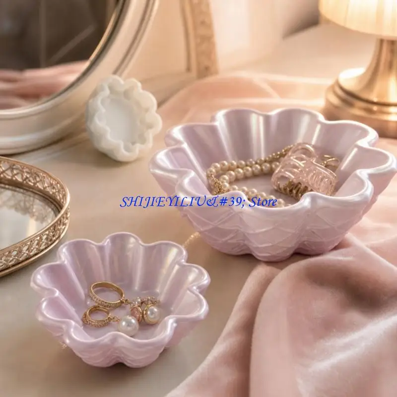 E21F Artistic Flexible Silicone Mold For Handmade Jewelry Dish And Decorative Items Cup Making Mould