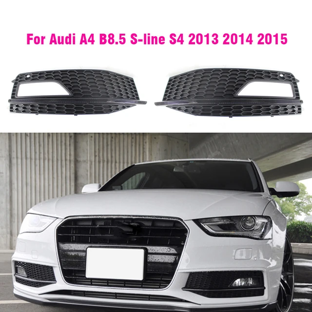 Rs4-audi a4 b8.5 s-line s4 2013 2014 2015用バンパー,フォグライト,グリルカバーグリル - AliExpress