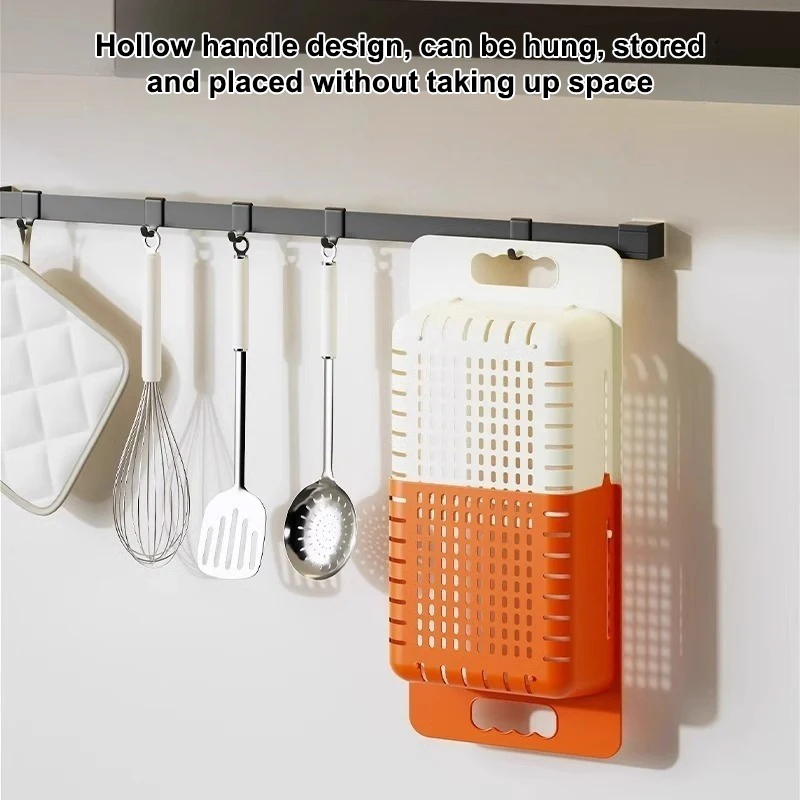 Kitchen Scalable Over Sink Expandable Slim Drain Basket Multifunctional Caddy Non Perforated Drain Holder