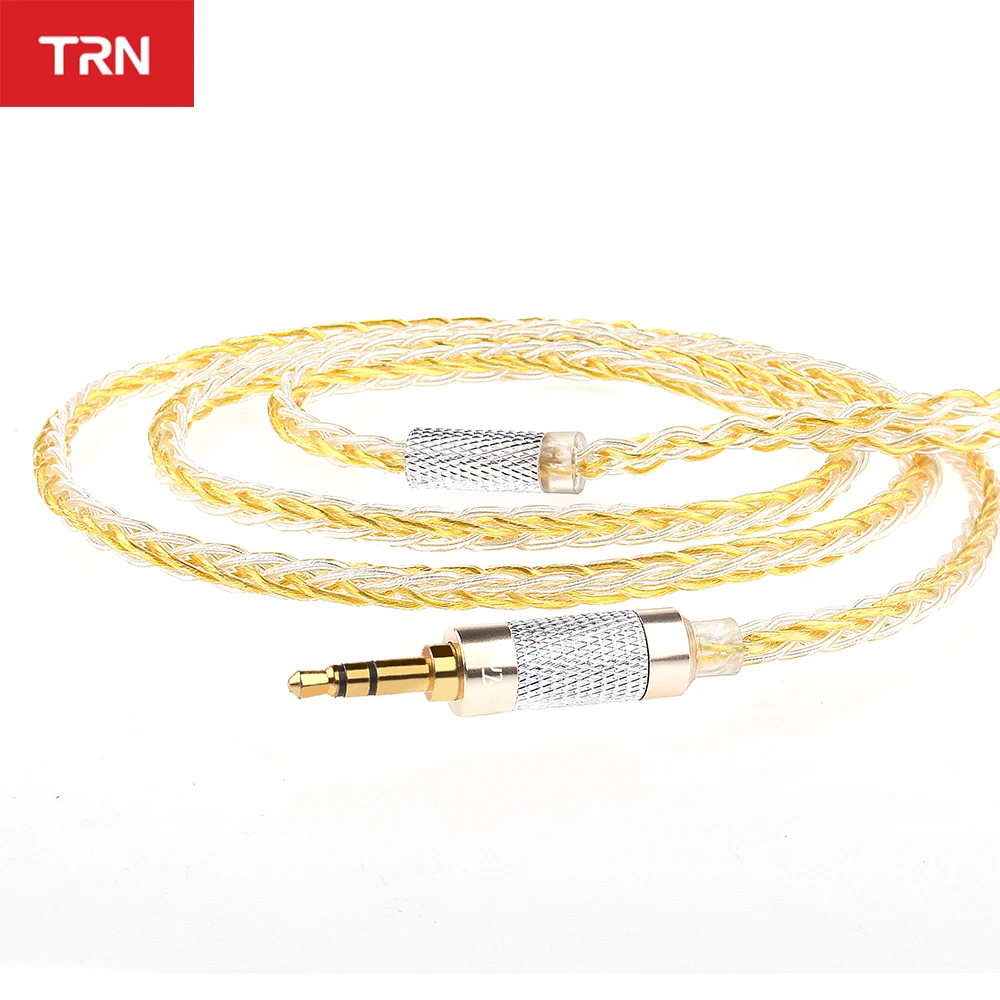 TRN TC Earphone Cable 8 Core Upgrade Detachable Cable For TRN Conch ST7 VX PRO+