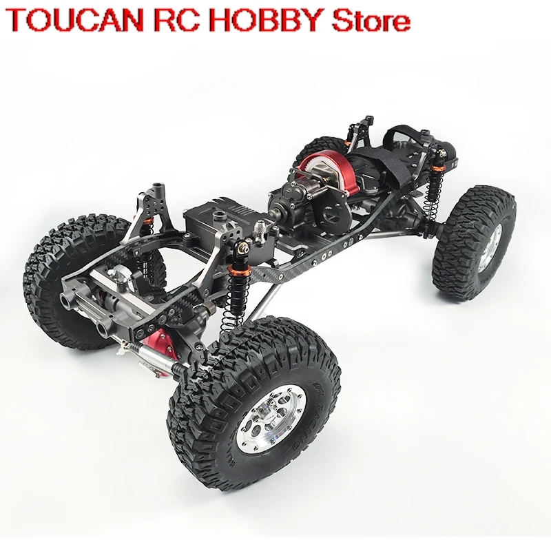 

1/10 TFL RC Crawler Radio Control Car SCX10 T-10 Pro 313MM WB KIT Chassis W/O Shell Outdoor Toys For Boys Gift TH01730-SMT5